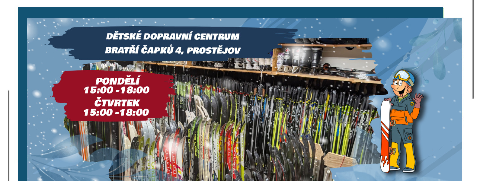 Půjčovna zimního vybavení