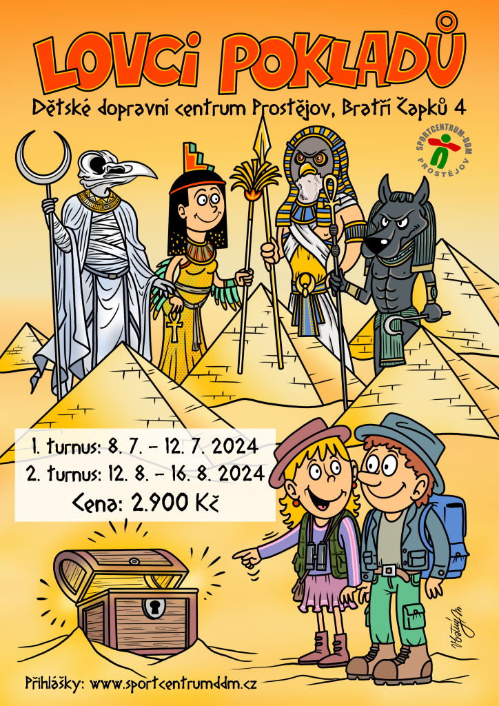 Lovci pokladů: Bohové Egypta 1.turnus