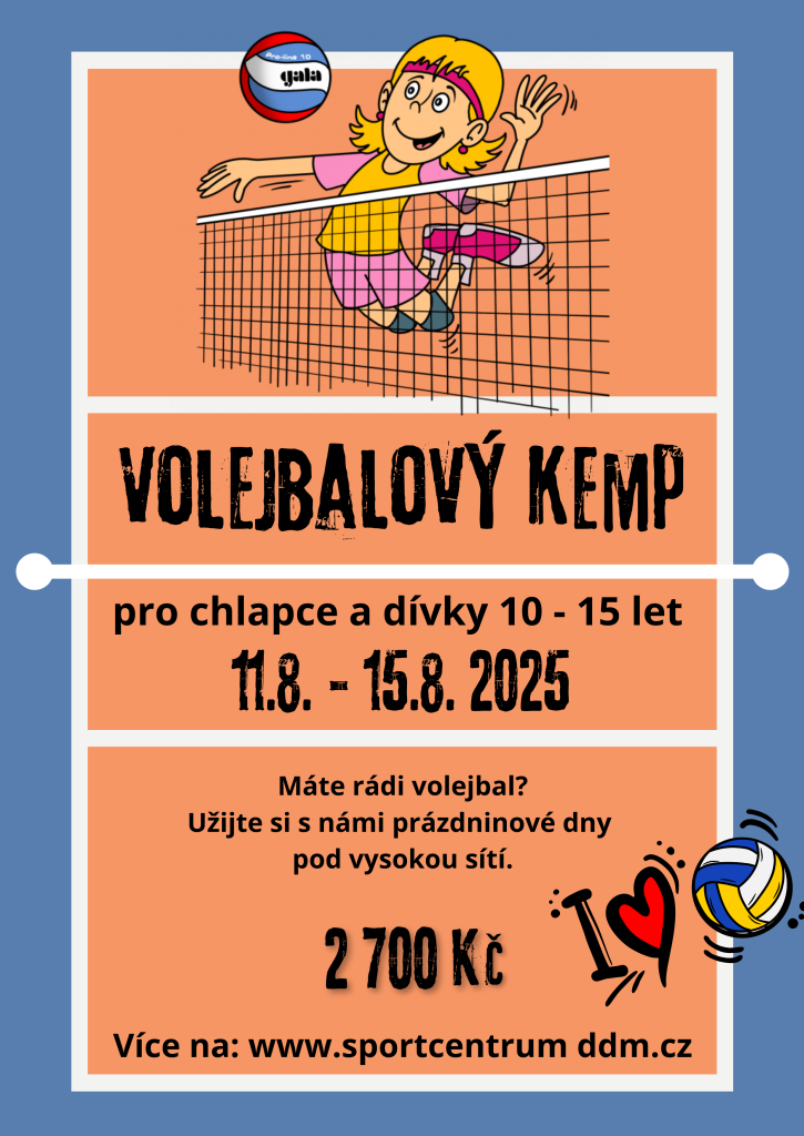 Volejbalový kemp - rekreační