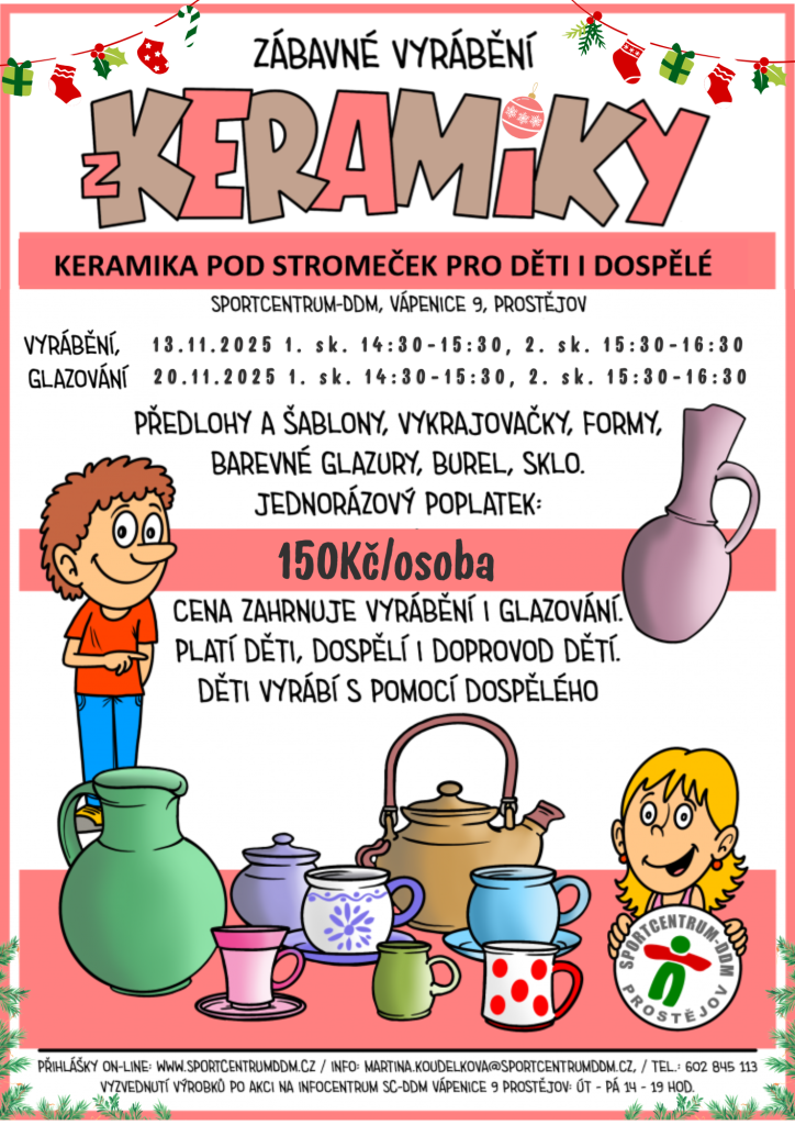 Keramika pod stromeček