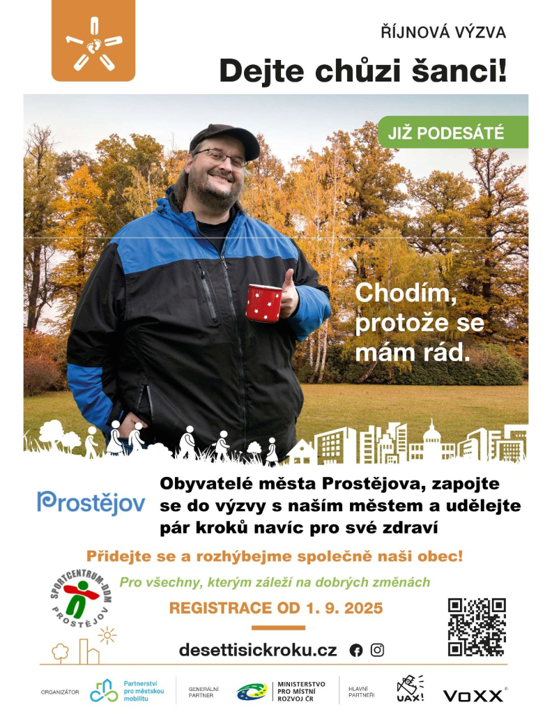Říjnová výzva 10 000 kroků