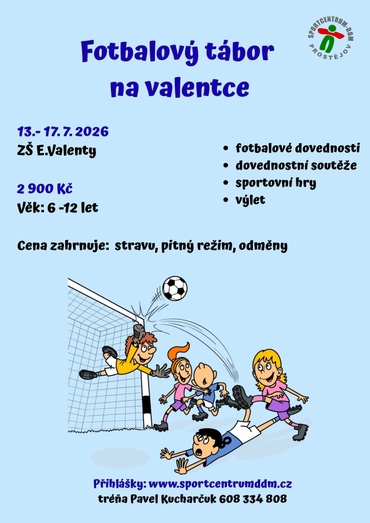 Fotbalový tábor na valentce