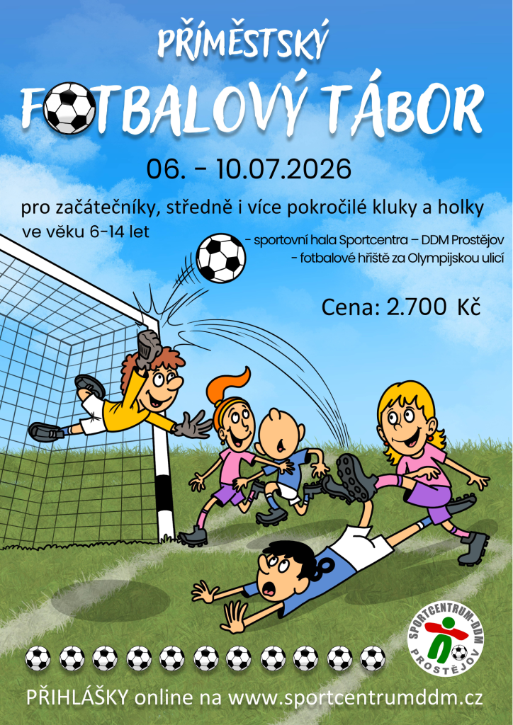 Příměstský fotbalový tábor