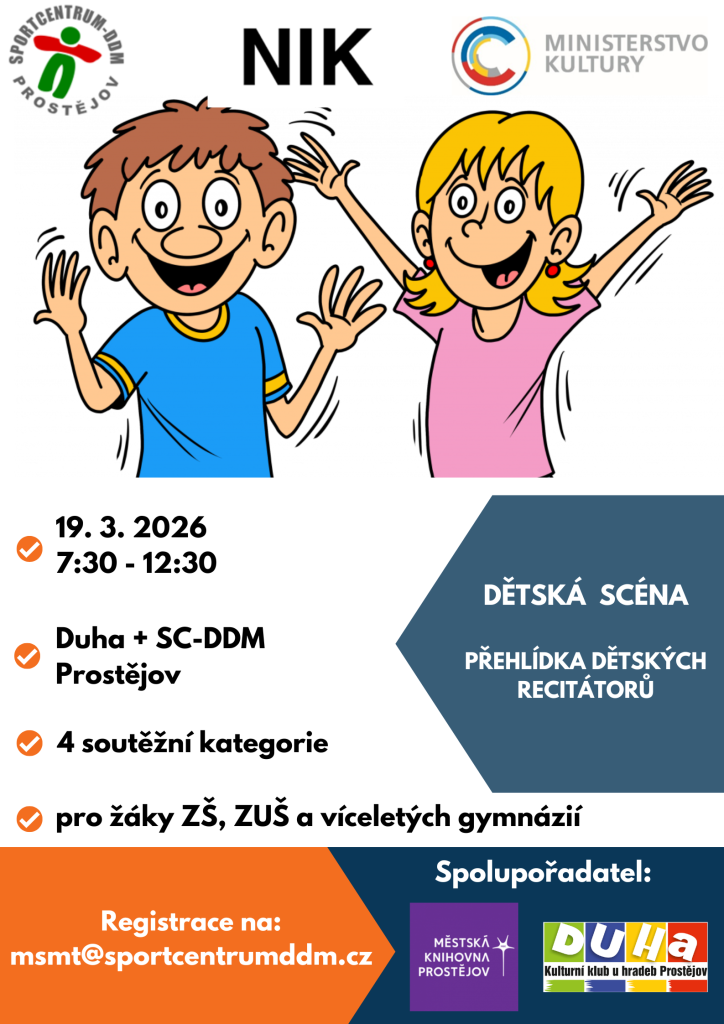 Dětská scéna - přehlídka dětských recitátorů