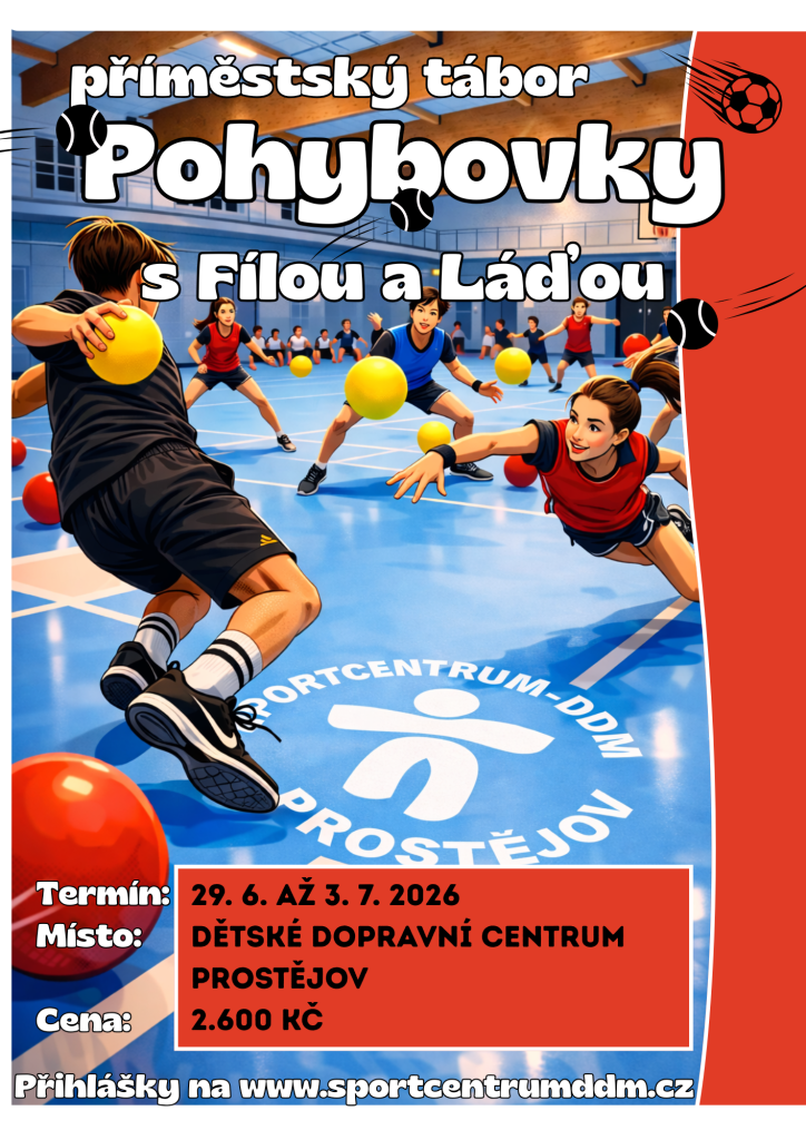 Příměstský tábor Pohybovky s Fílou a Láďou