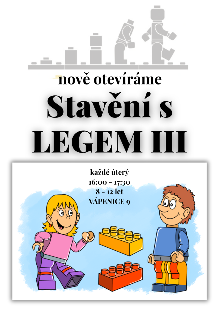 MÁŠ RÁD/A LEGO®? PŘIDEJ SE K NÁM! 