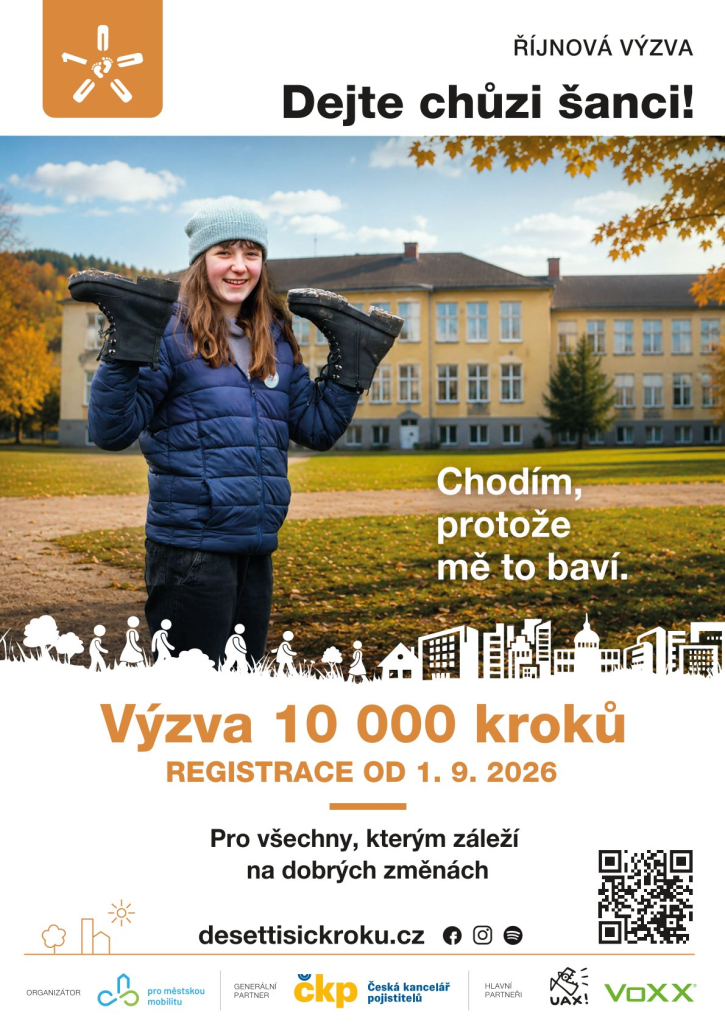 Říjnový výzva 10 000 kroků