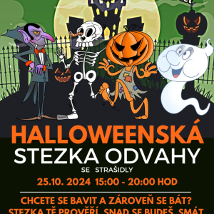 Halloweenská stezka odvahy 2024