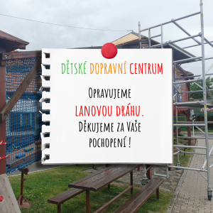 Omezený provoz na lanové dráze.