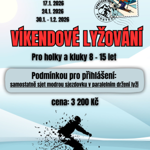 Víkendové lyžování 2026