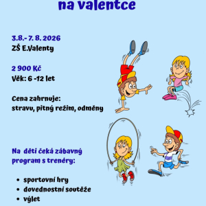 Sportovní tábor na valentce
