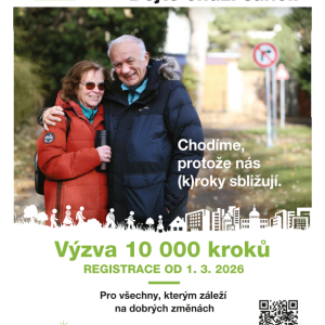 Dubnová výzva 10 000 kroků
